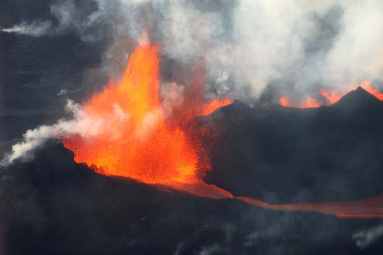 izland bardabunga vulkán